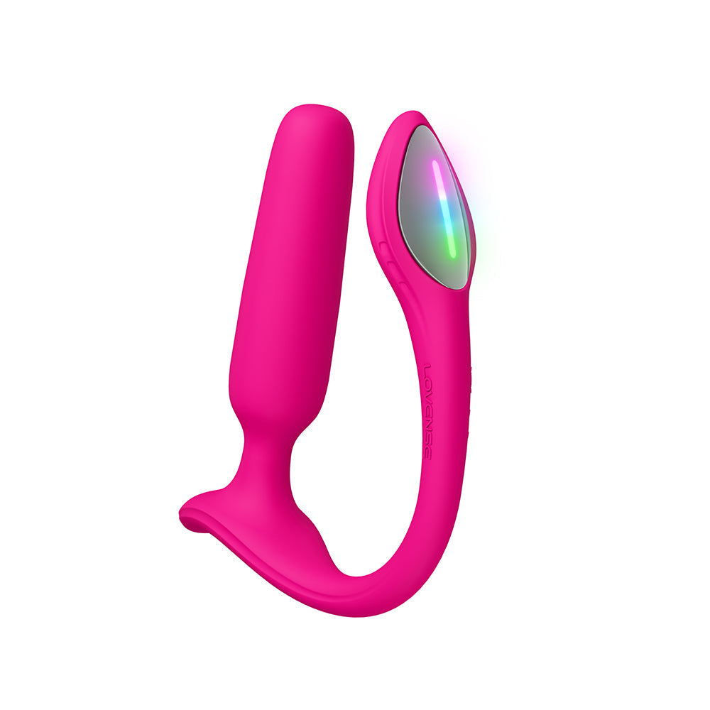 Lovense Lush Anal App-Controlled Butt Plug - Pink
