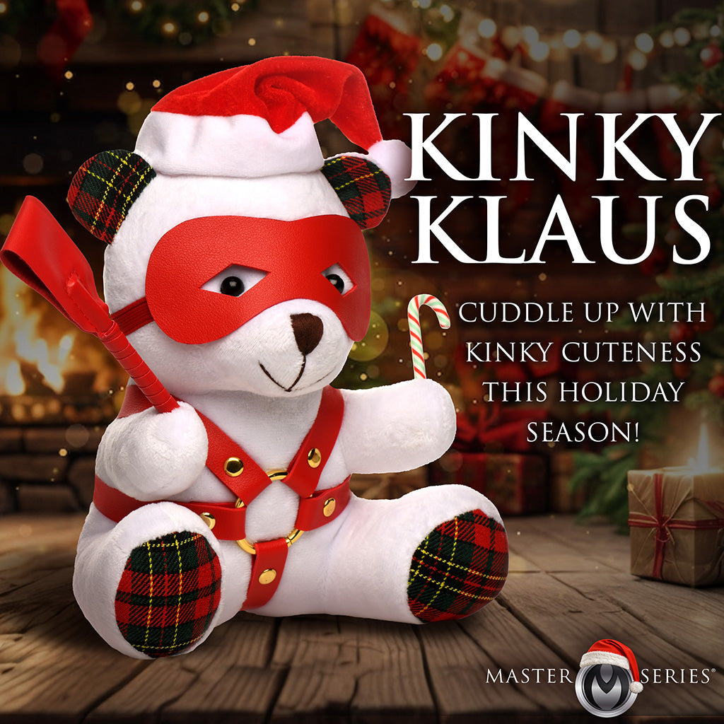 Master Series Holiday Bondage Bear-White