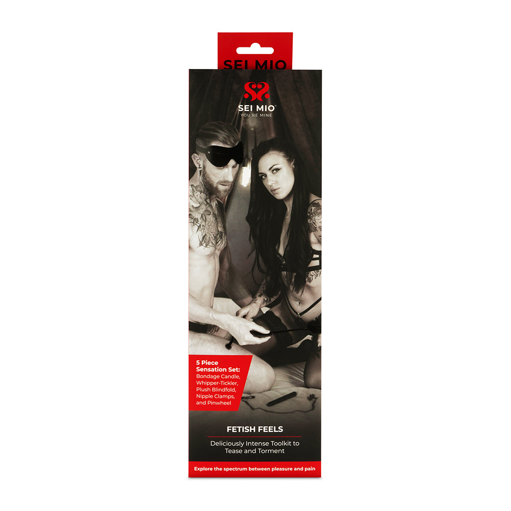 Sei Mio Fetish Feels Sensuous 5 pc Sensation Kinky Kit