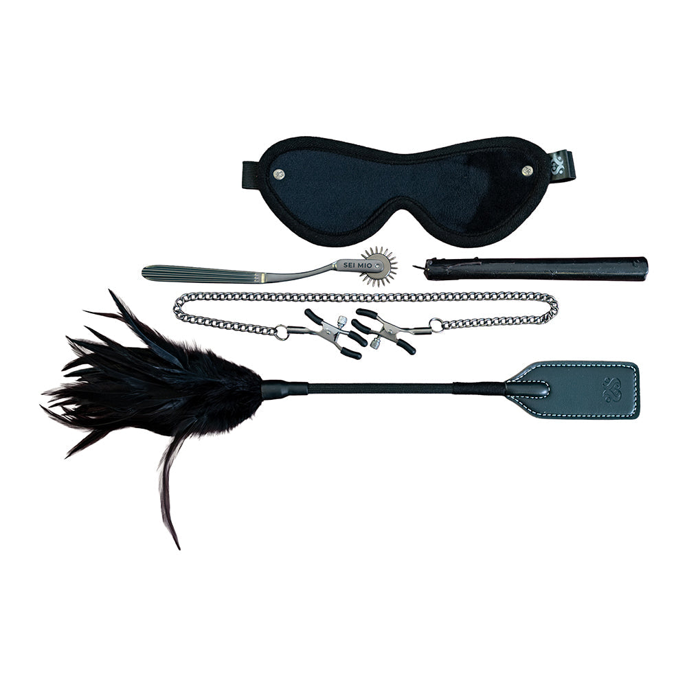 Sei Mio Fetish Feels Sensuous 5 pc Sensation Kinky Kit