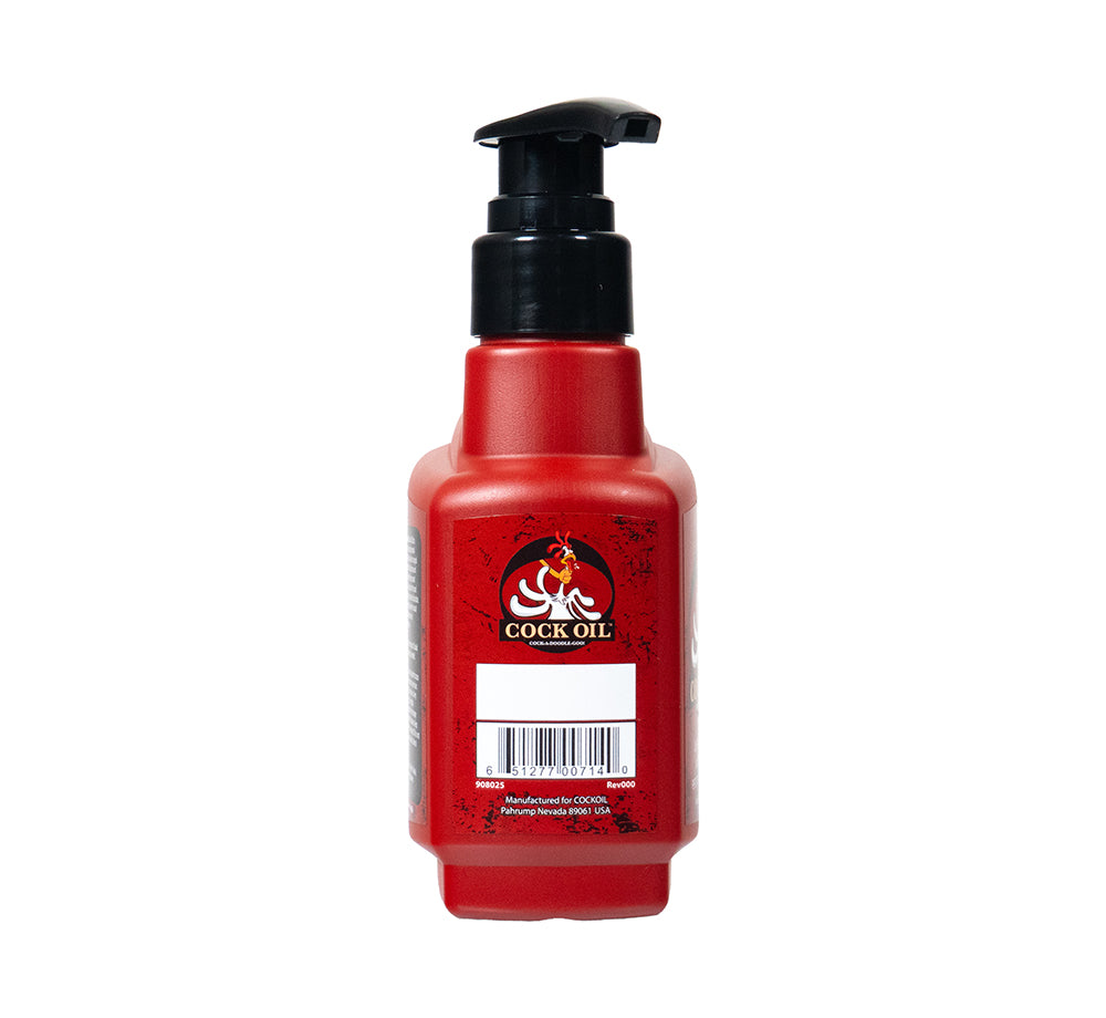 Cock Oil Water-Based Lubricant with Pump 10oz