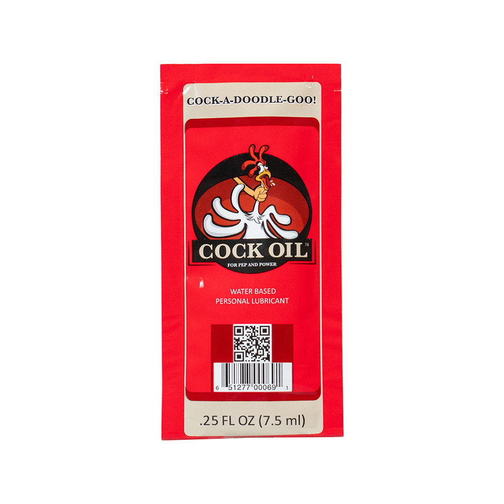 Cock Oil Collectors Edition Branded Drum with 25 Foil Packets