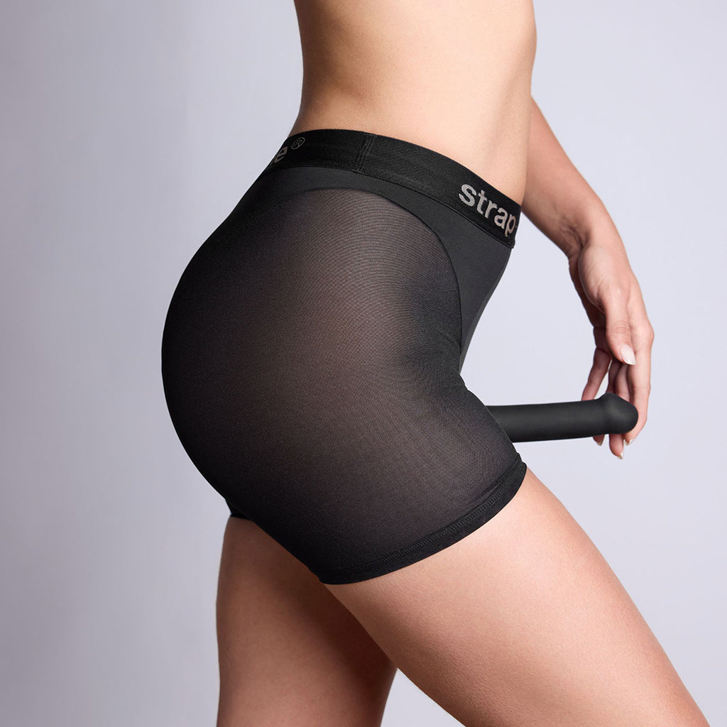 Strap On Me Halo Lingerie Harness - Black MD