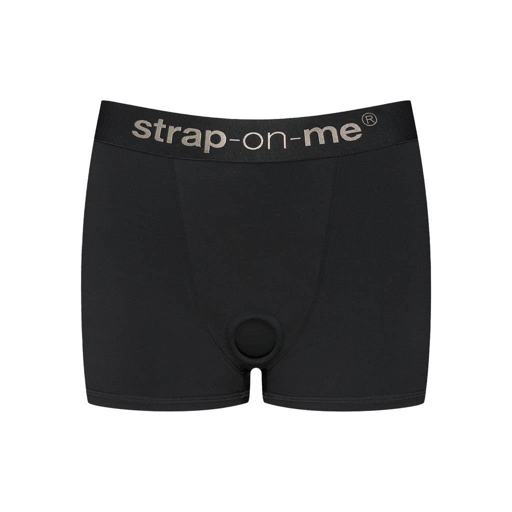 Strap On Me Allure Lingerie Harness - Black SM