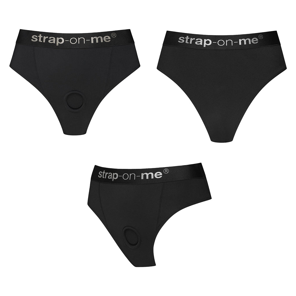 Strap On Me Idole Lingerie Harness - Black LG