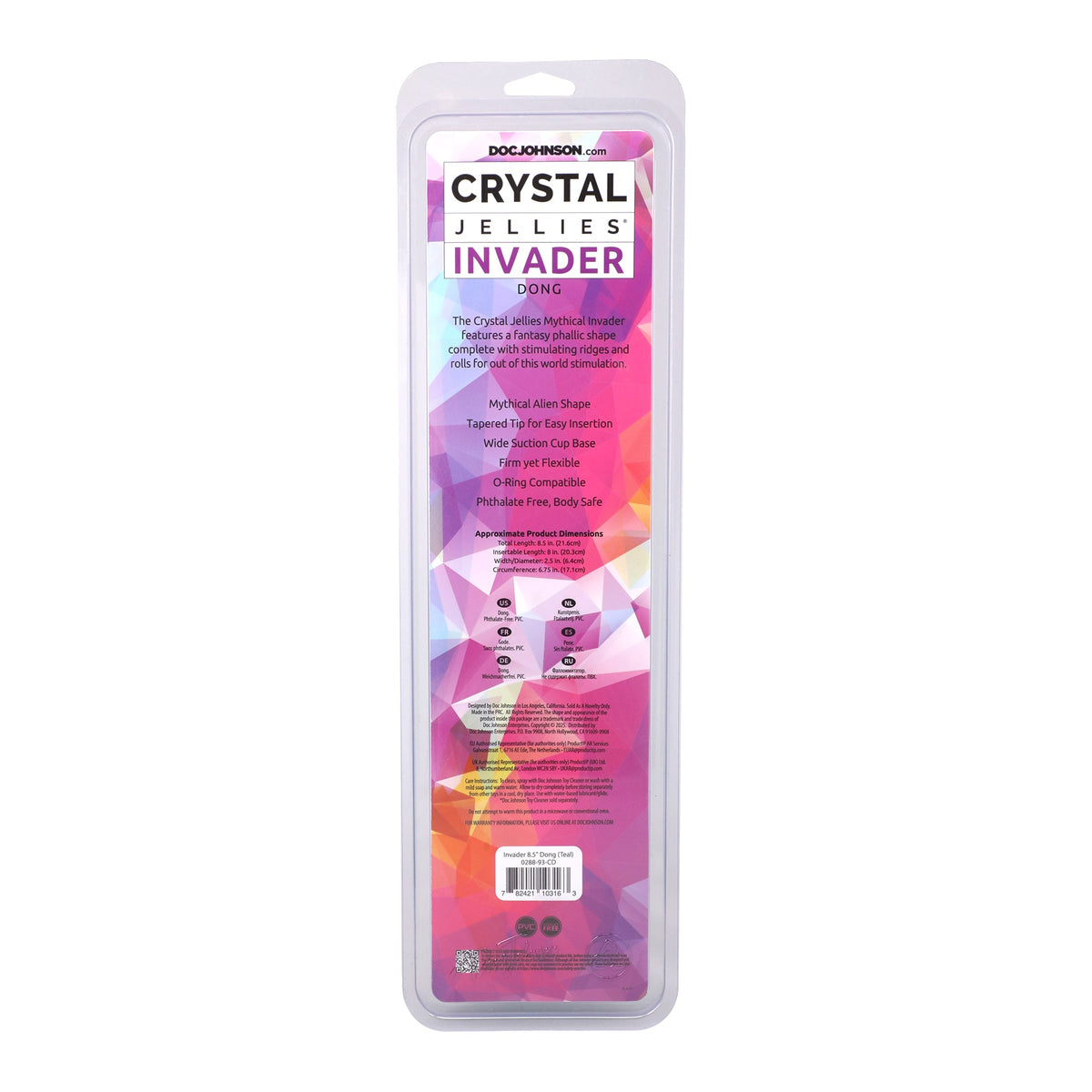Crystal Jellies Invader - Teal