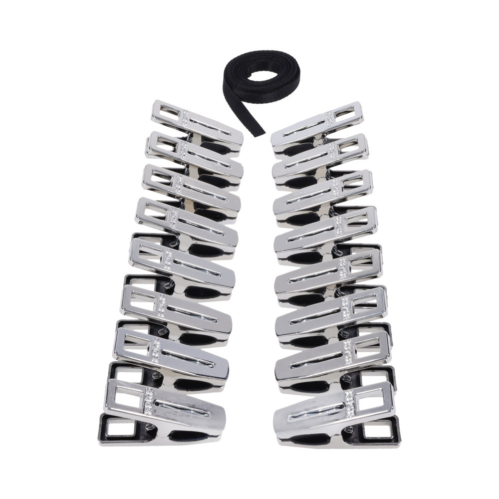 Edge Body Zipper Clothes Pins