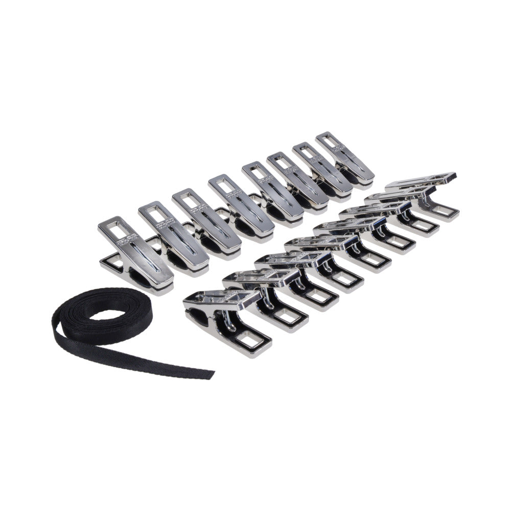 Edge Body Zipper Clothes Pins