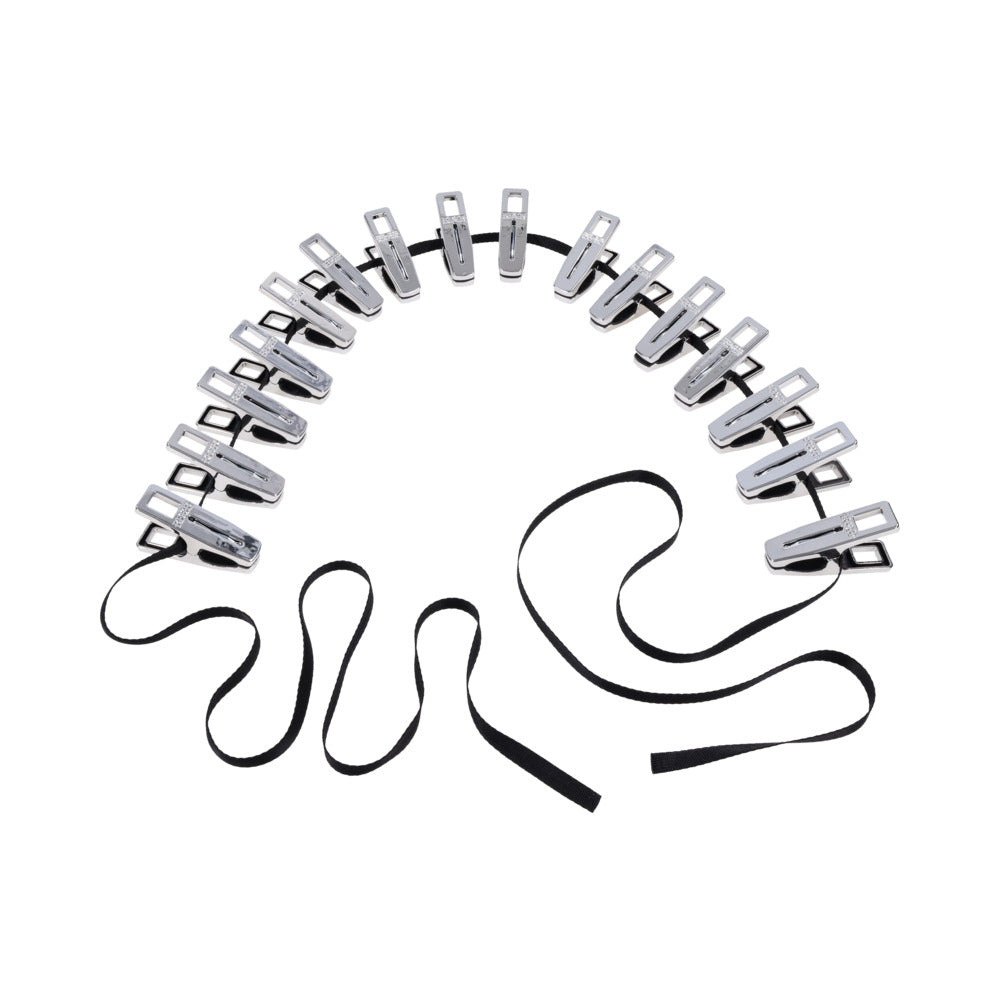Edge Body Zipper Clothes Pins