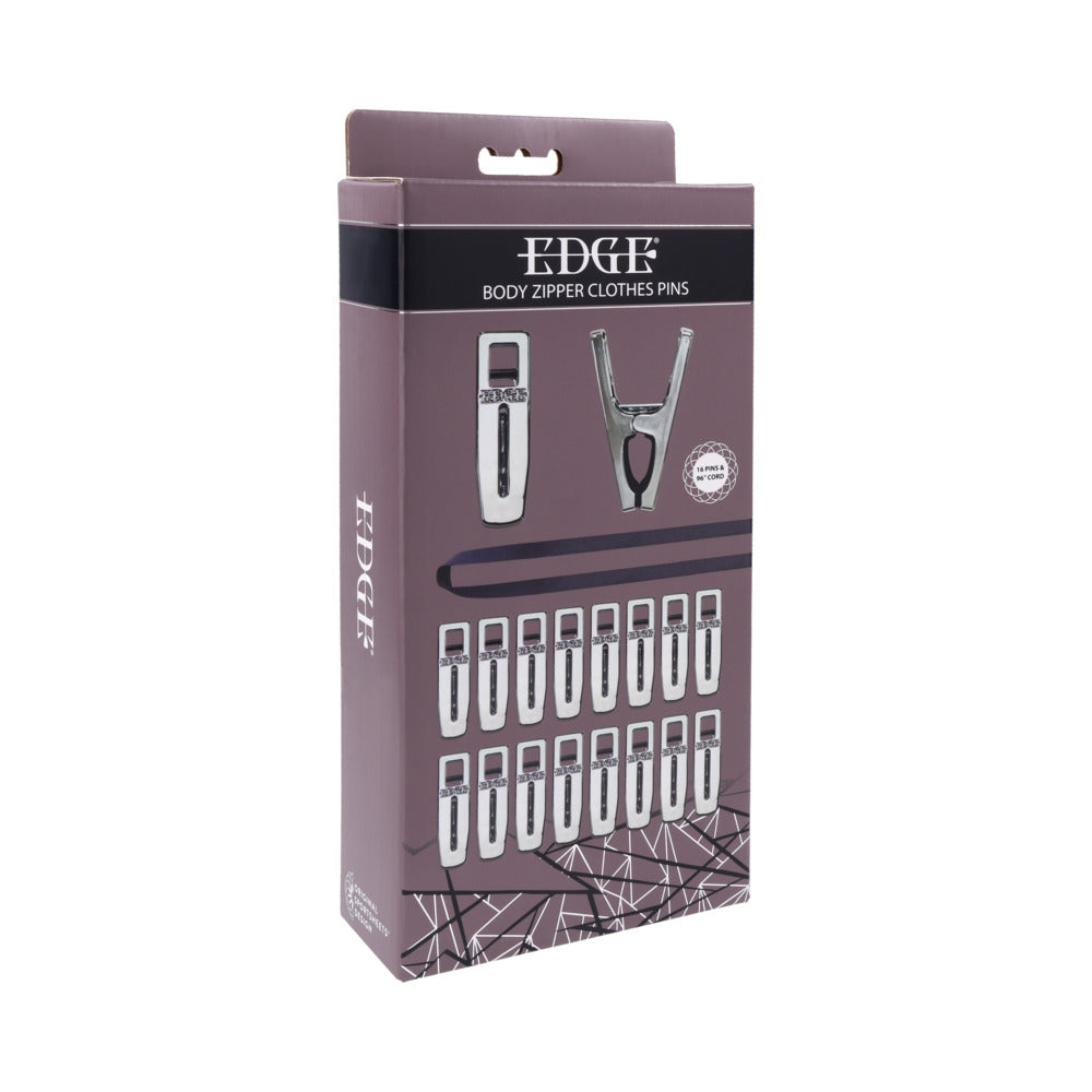 Edge Body Zipper Clothes Pins