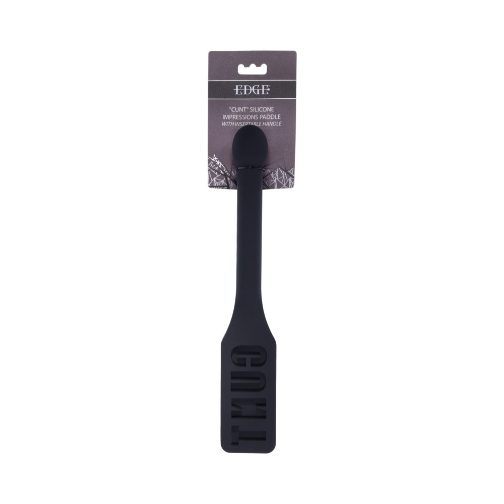 Edge CUNT Silicone Paddle