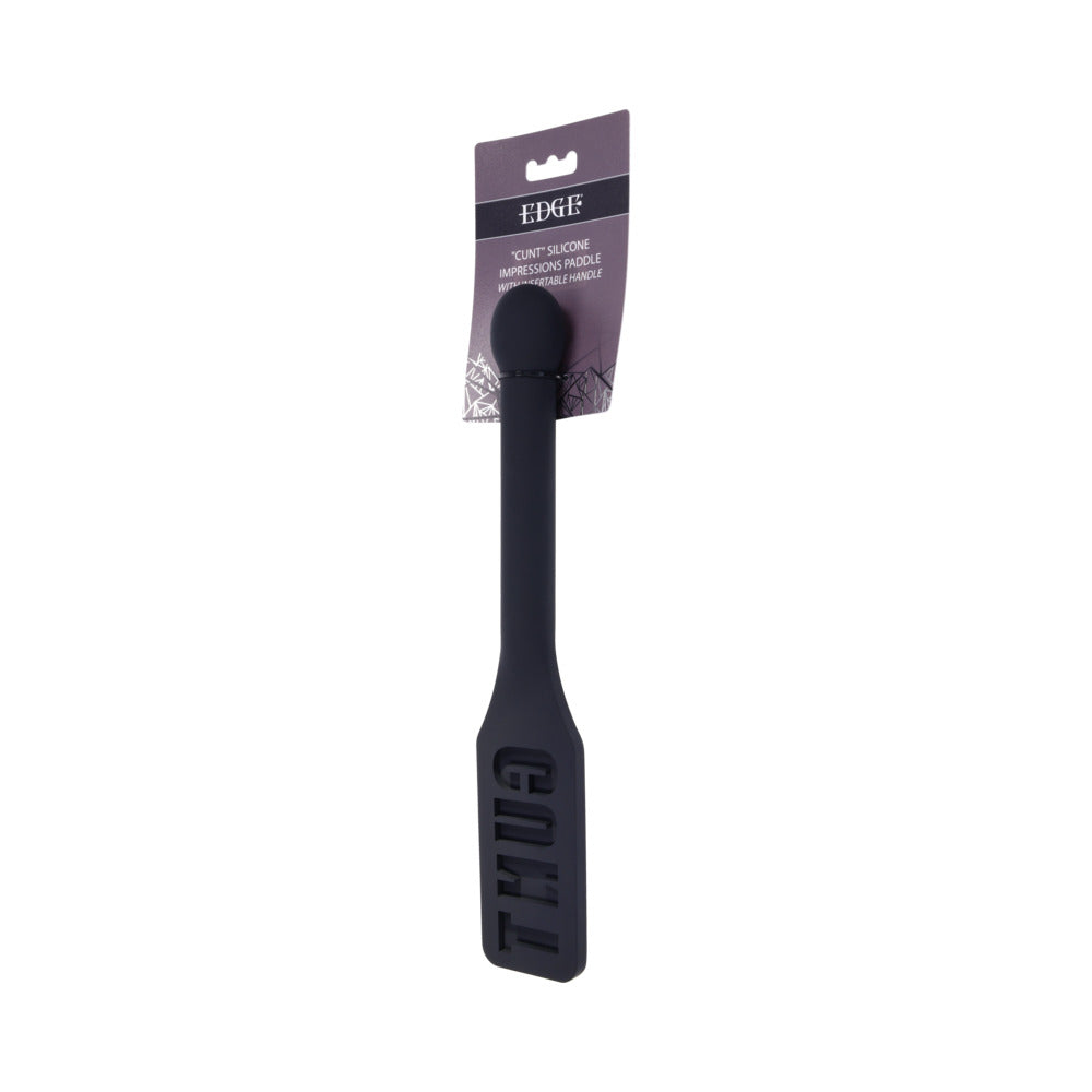 Edge CUNT Silicone Paddle