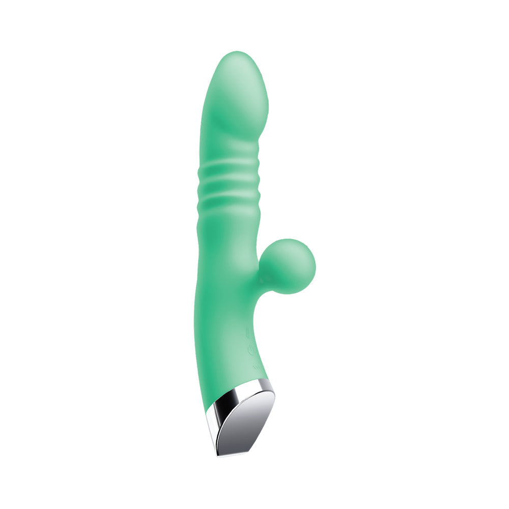 Intruder Thrusting Pleasure Vibe-Mint