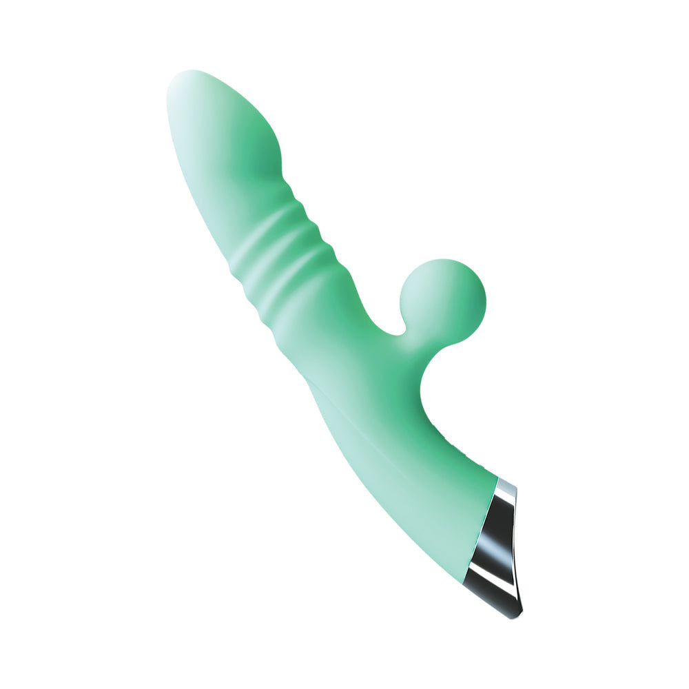 Intruder Thrusting Pleasure Vibe-Mint