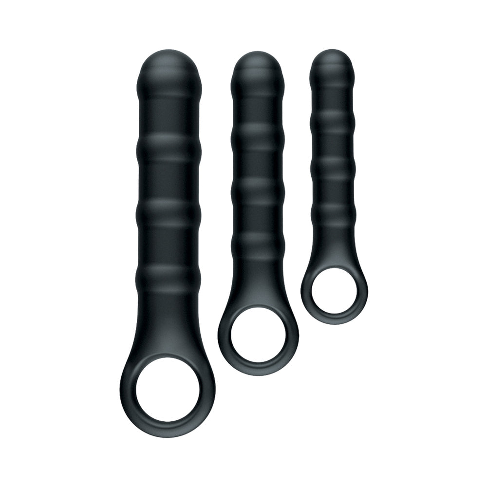 Nasstoys Ass-Sation Anal Wand Training Kit - Black
