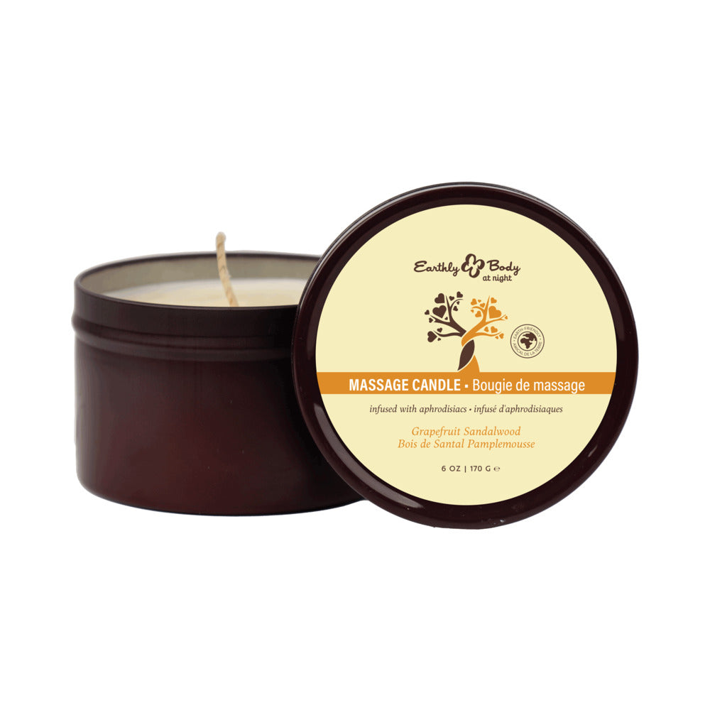 Earthly Body at Night Aphrodisiac Collection Candle-Grapefruit 6oz