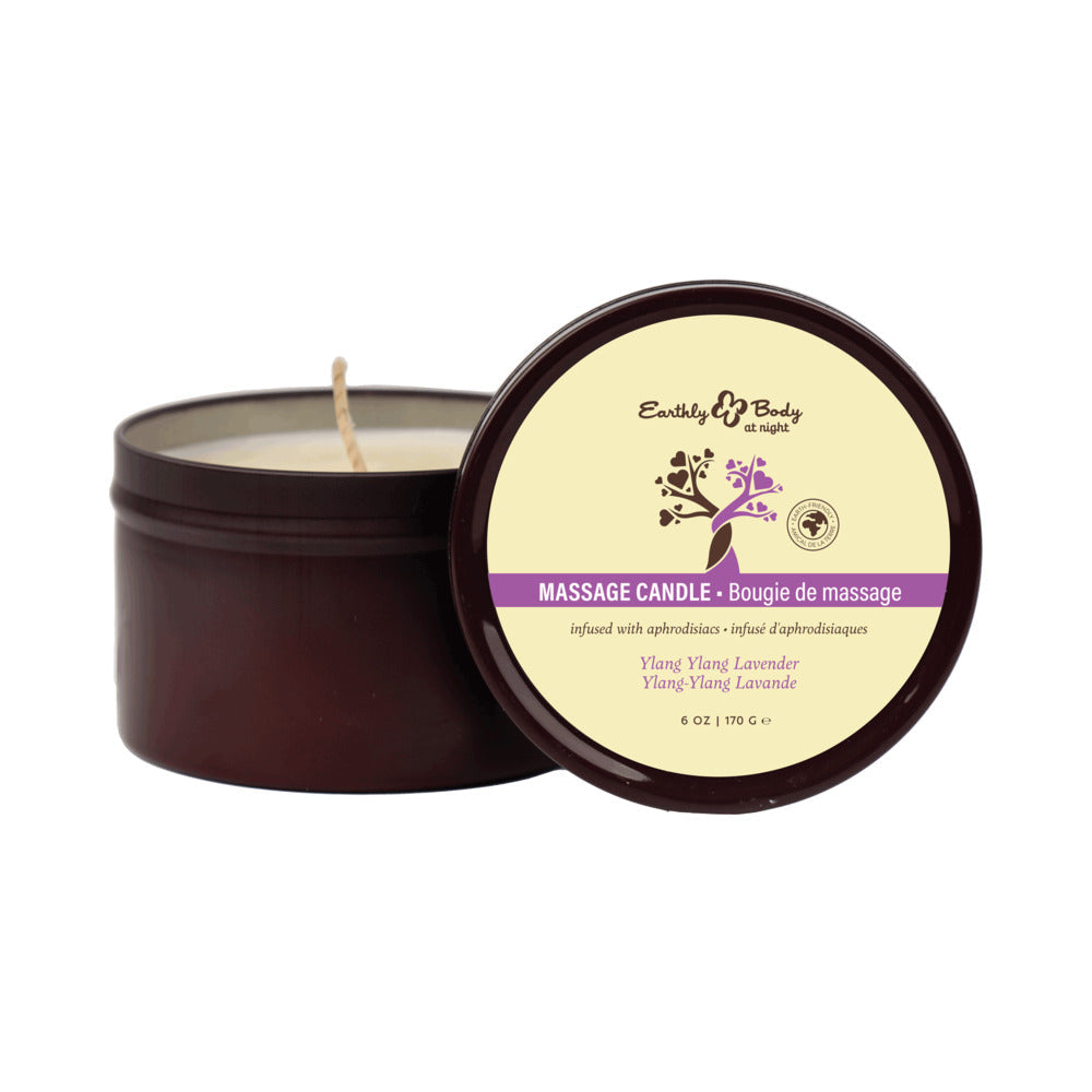 Earthly Body at Night Aphrodisiac Collection Candle-Ylang Ylang 6oz
