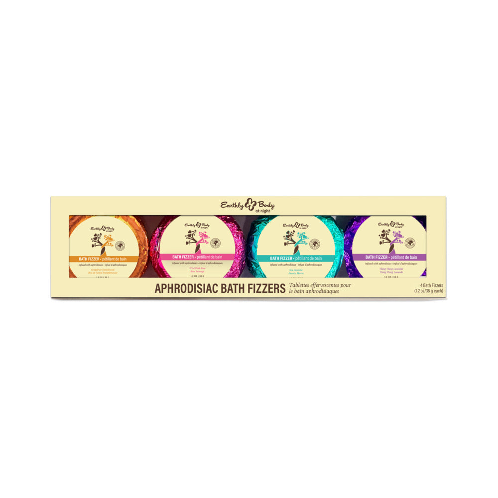 Earthly Body at Night Aphrodisiac Collection Bath Fizzer Set