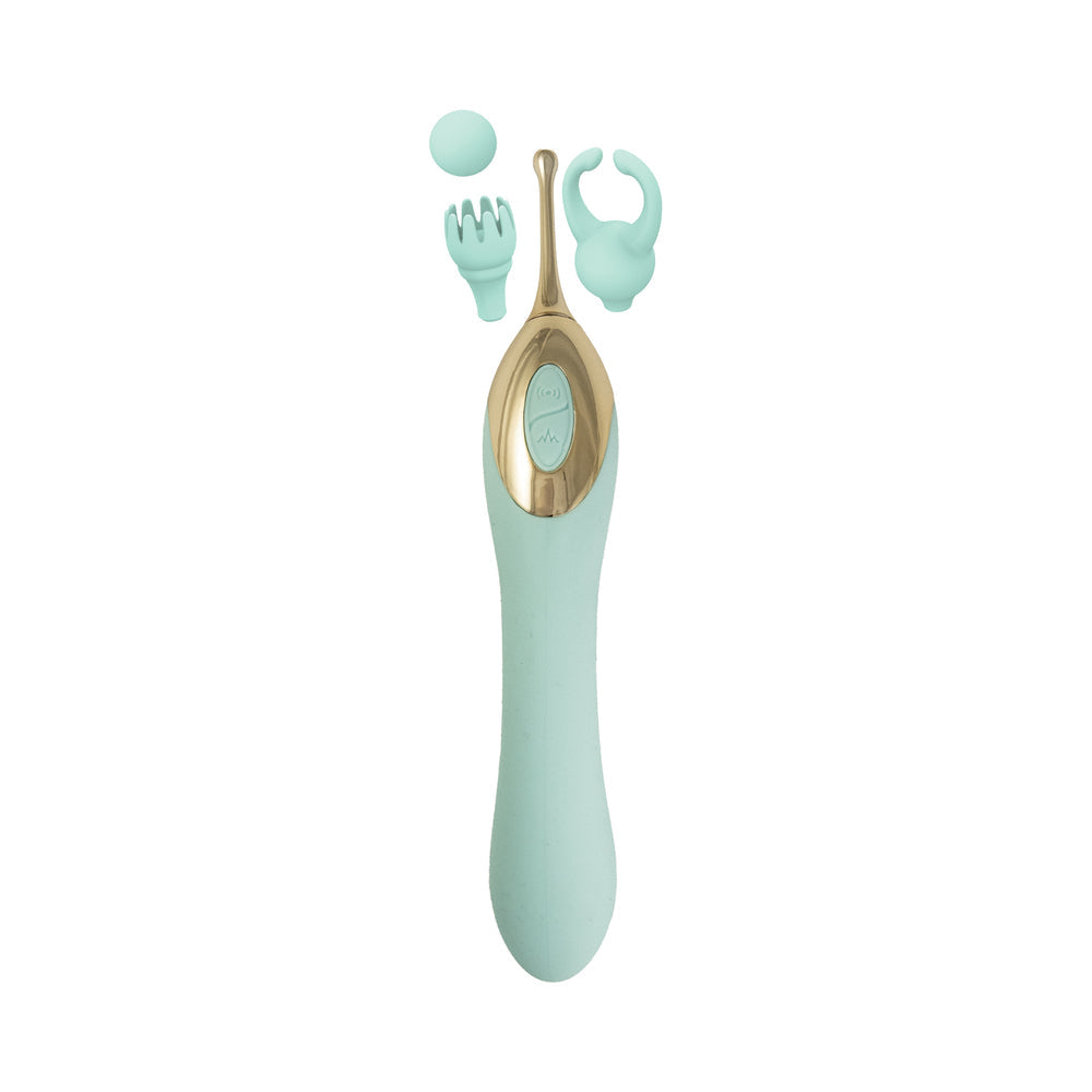 Nasstoys Gold Glam Tri-Tip Vibe - Aqua