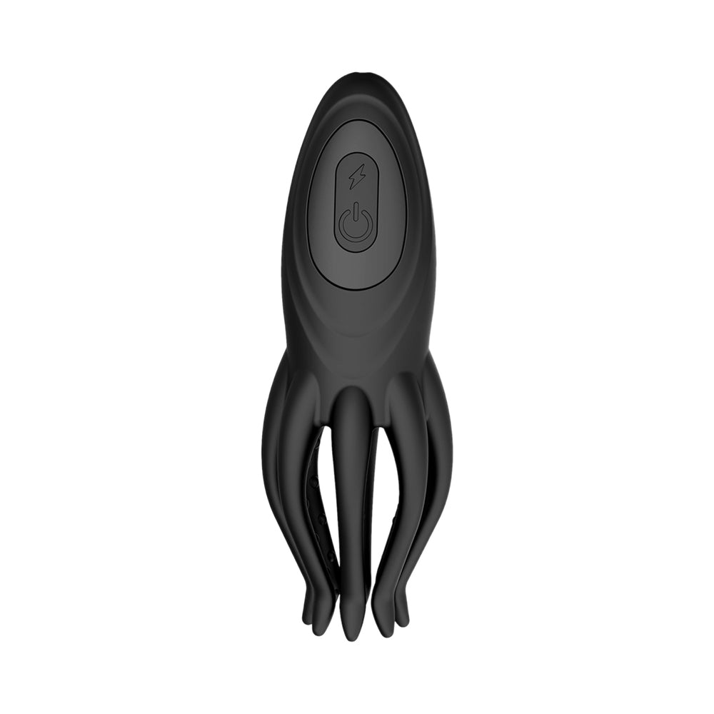 Nasstoys Cockpower Electric Octopus Masturbator - Black