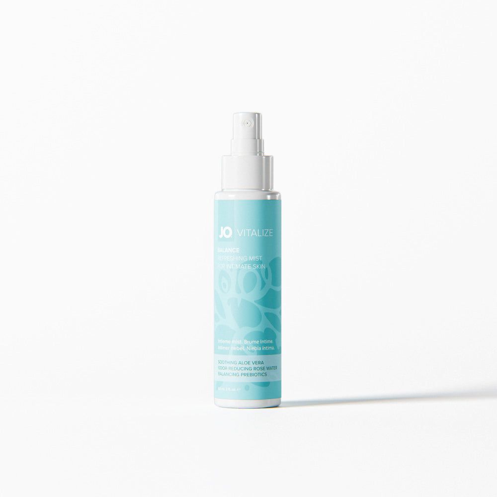 JO Vitalize Balance Refreshing Intimate Mist - Rose Scented - 2 oz Bottle