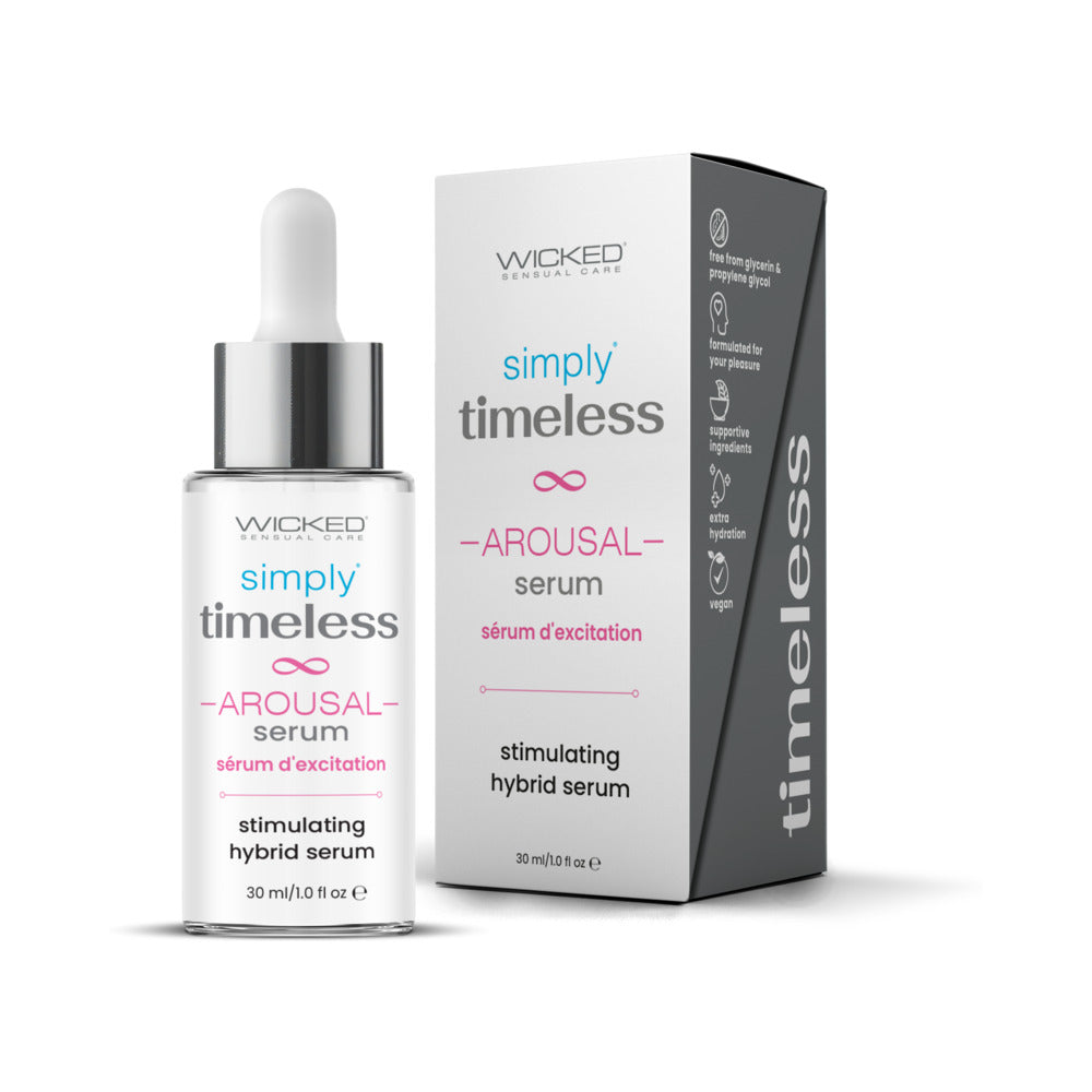 Wicked Sensual Care Simply Timeless Arousal Stimulating Hybrid Serum 1oz