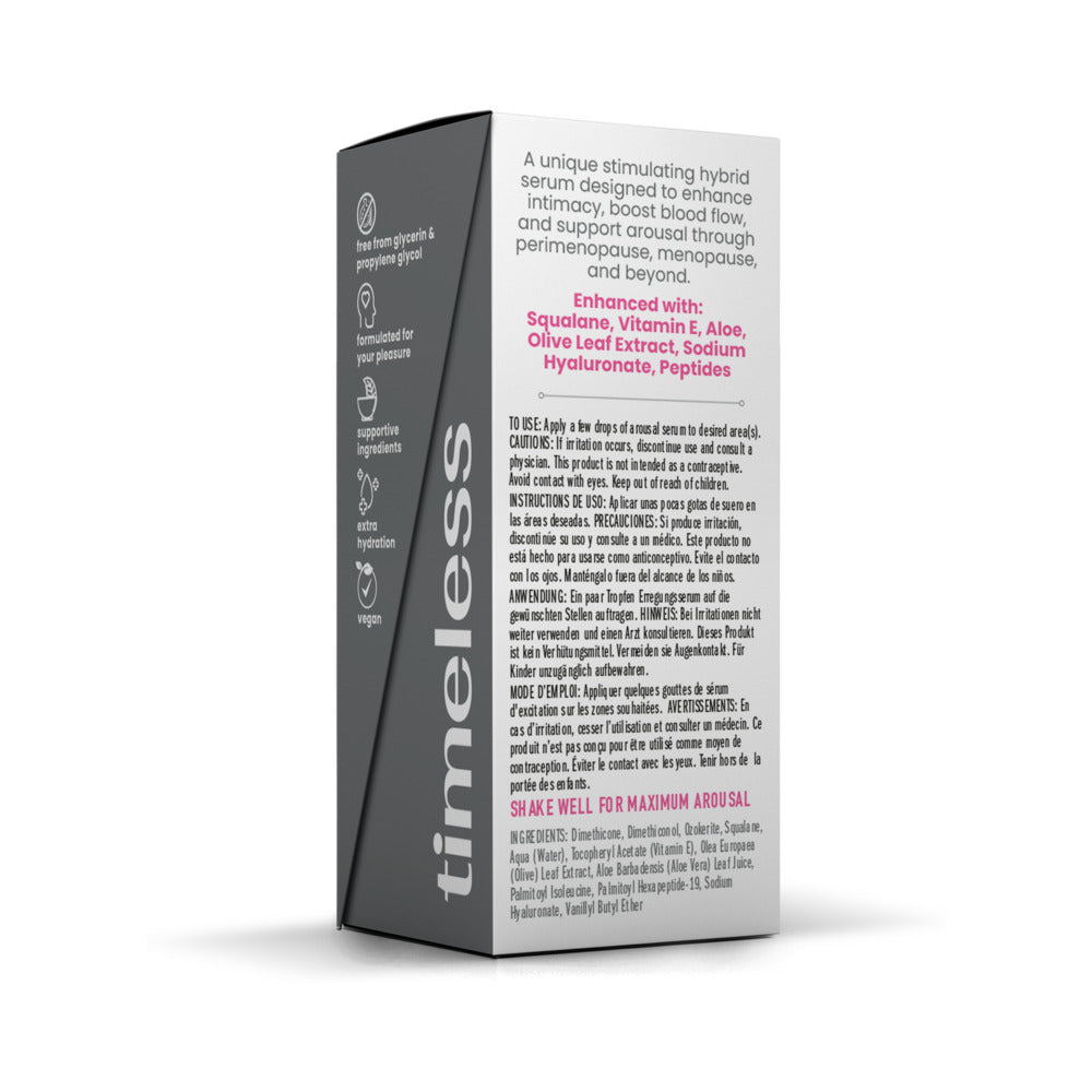 Wicked Sensual Care Simply Timeless Arousal Stimulating Hybrid Serum 1oz
