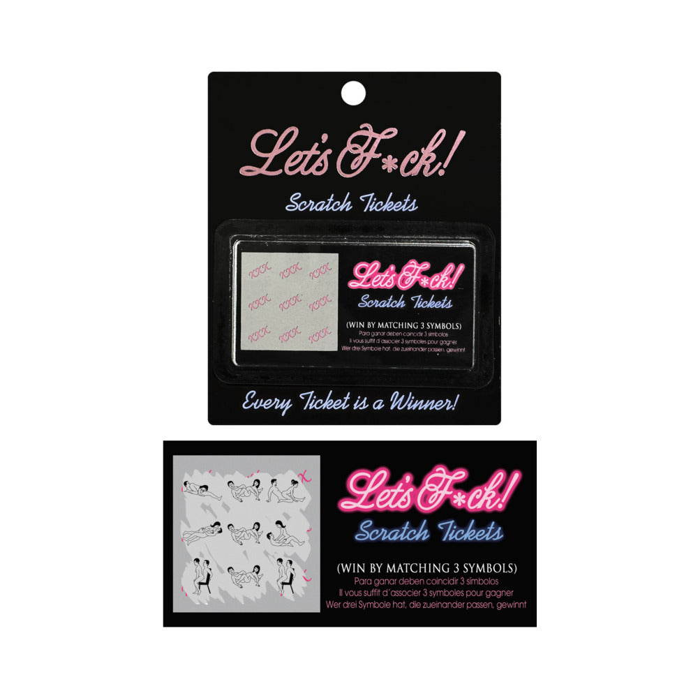 Let's Fuck! Scratch Tickets