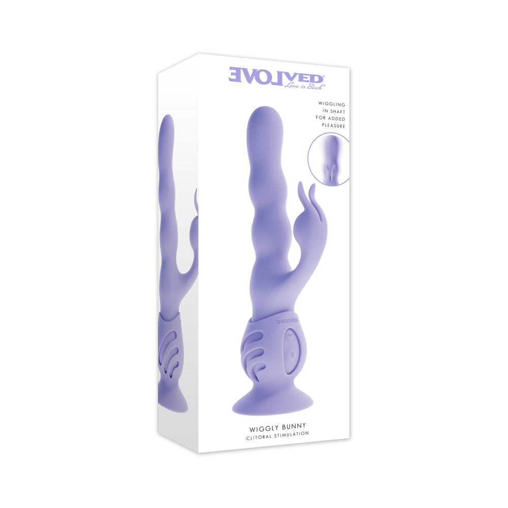 Evolved Wiggly Bunny - Purple