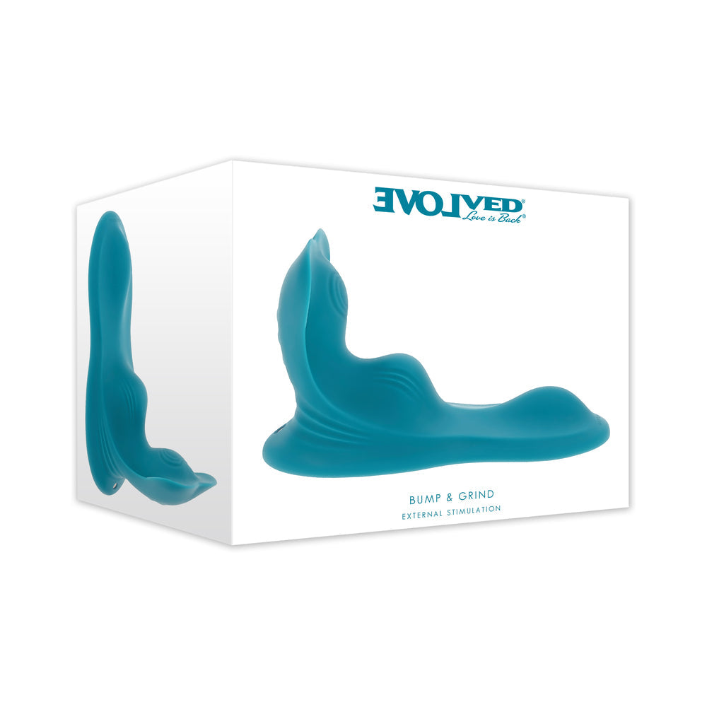Evolved Bump & Grind External Stimulator - Teal