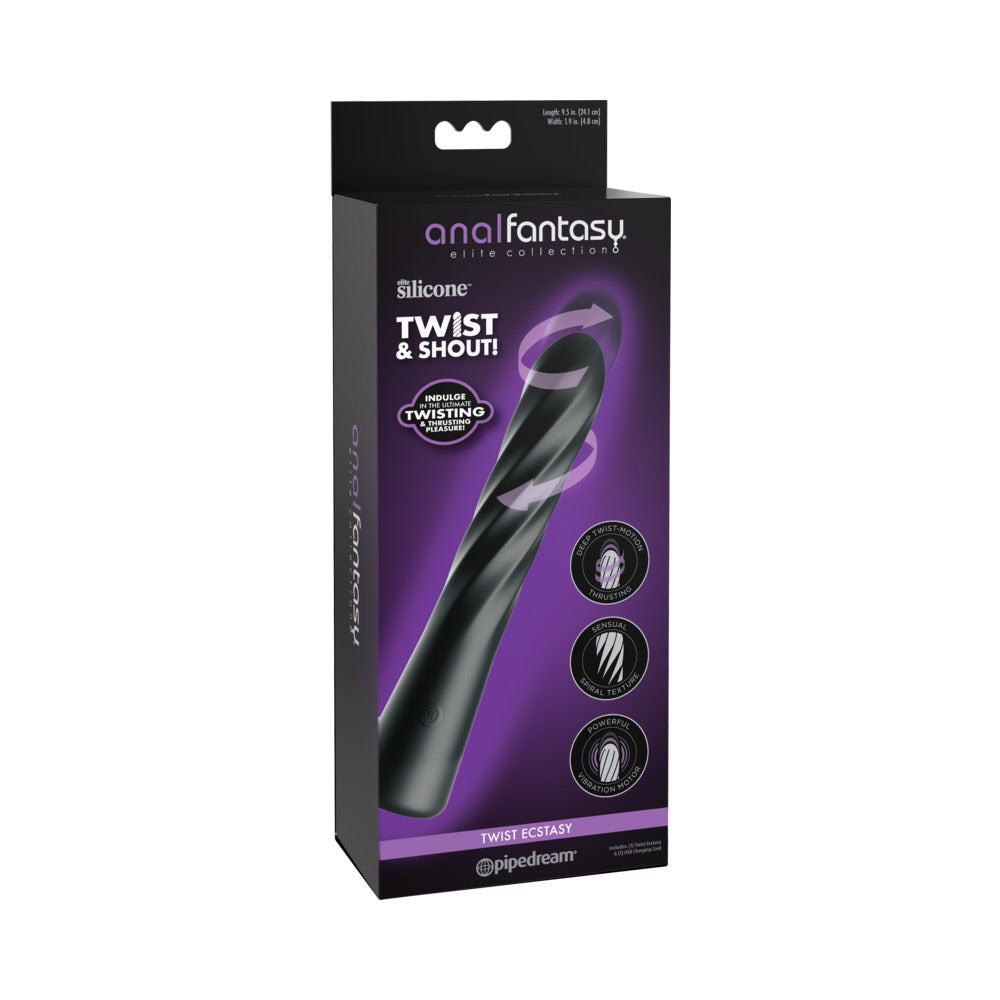 Anal Fantasy Elite Twist Ecstasy-Black