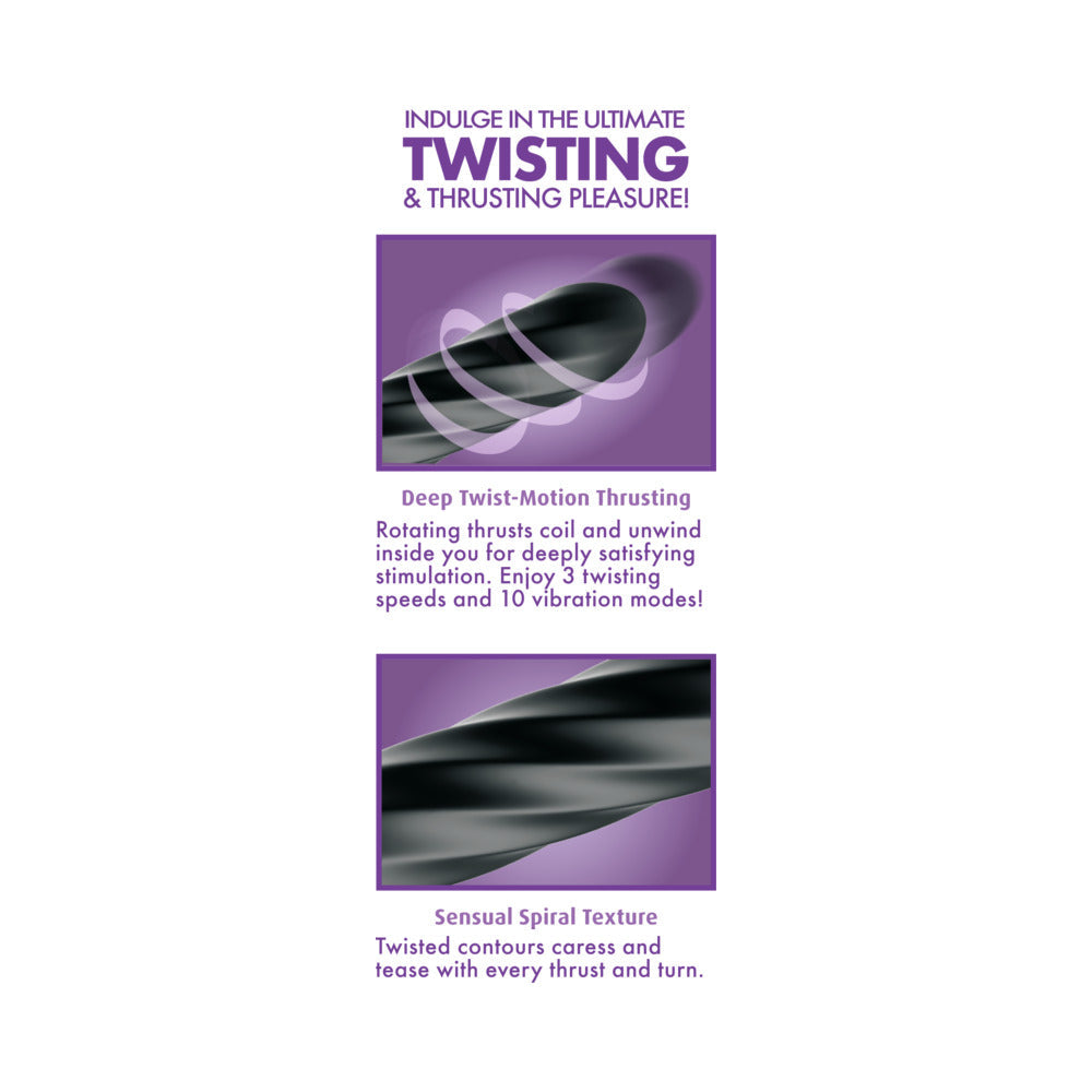 Anal Fantasy Elite Twist Ecstasy-Black