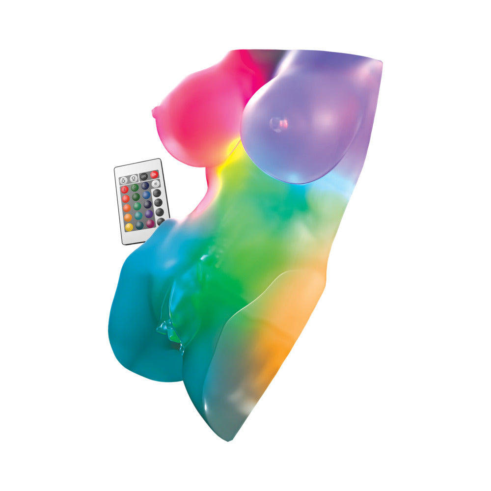PDX Elite Go-Go Bator LED Mega Masturbator-Frosted