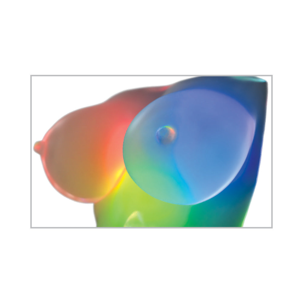 PDX Elite Go-Go Bator LED Mega Masturbator-Frosted