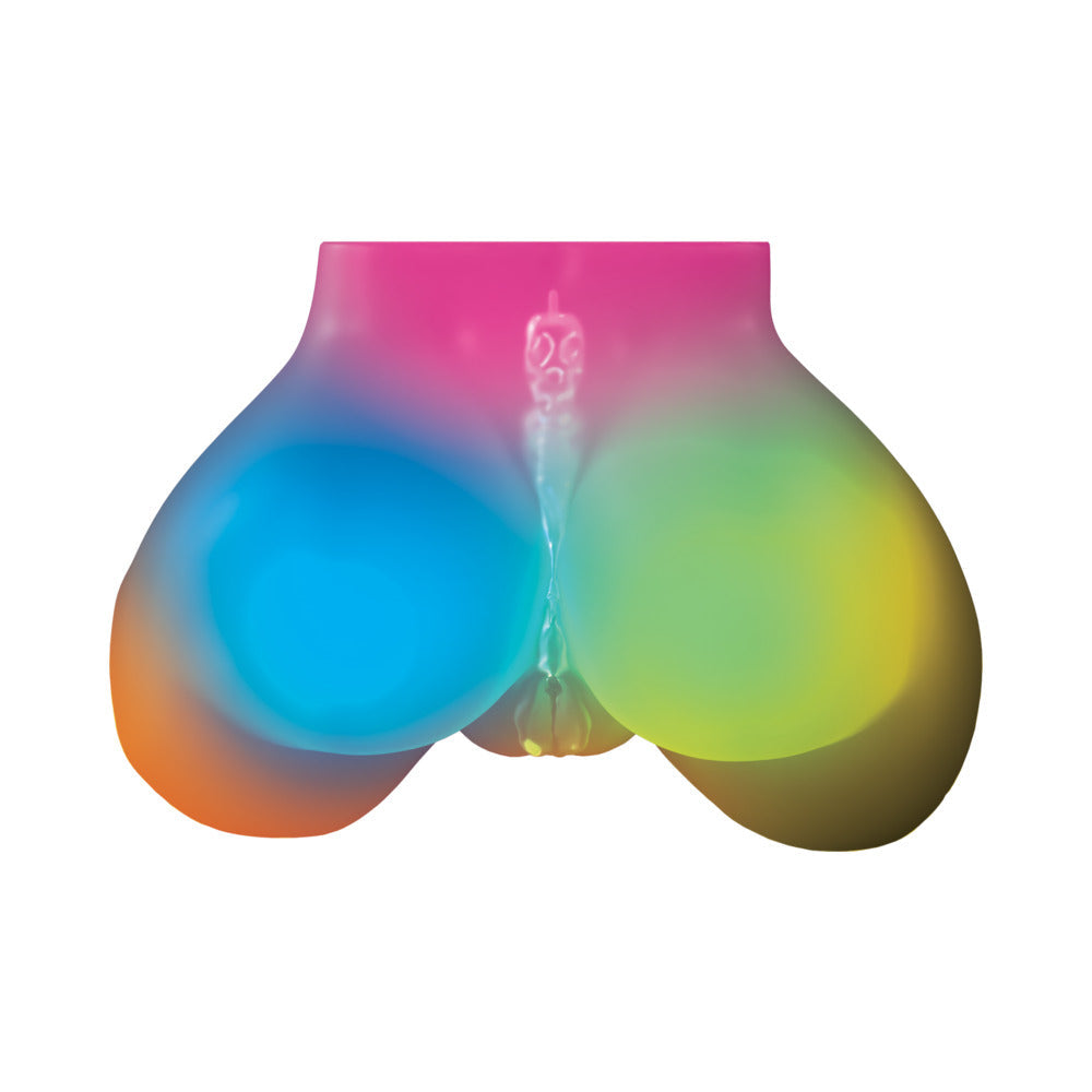 PDX Elite Go-Go Booty LED Mega Masturbator-Frosted