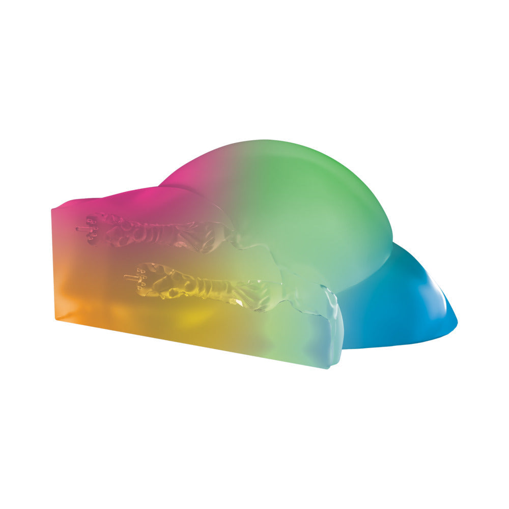 PDX Elite Go-Go Booty LED Mega Masturbator-Frosted