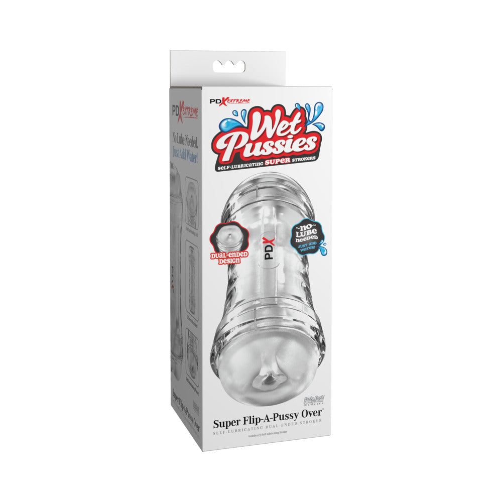 PDX Extreme Wet Pussies Super Flip-A-Pussy Over Self-Lubricating