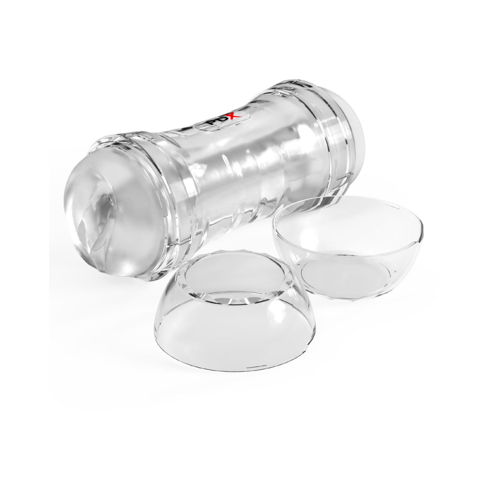 PDX Extreme Wet Pussies Super Flip-A-Pussy Over Self-Lubricating