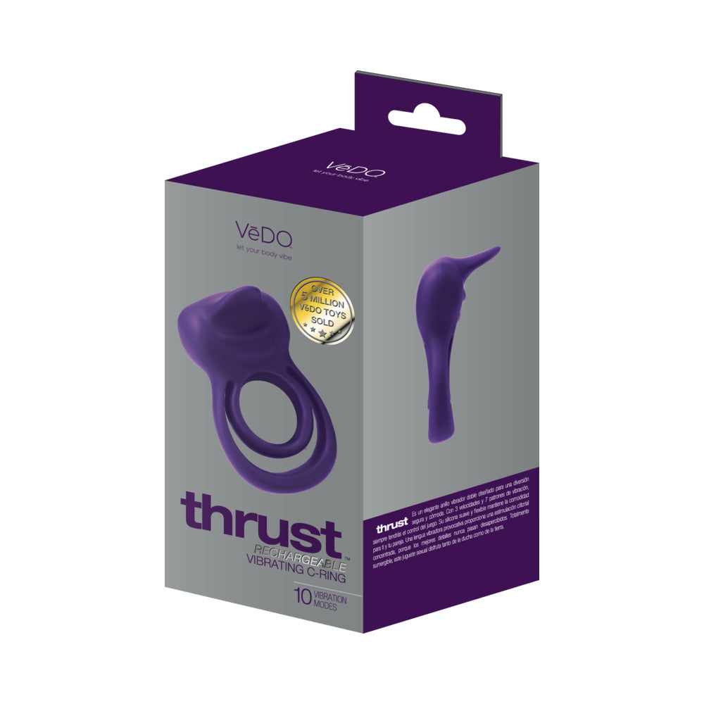 VeDO Thrust Rechargeable Dual C-Ring - Purple