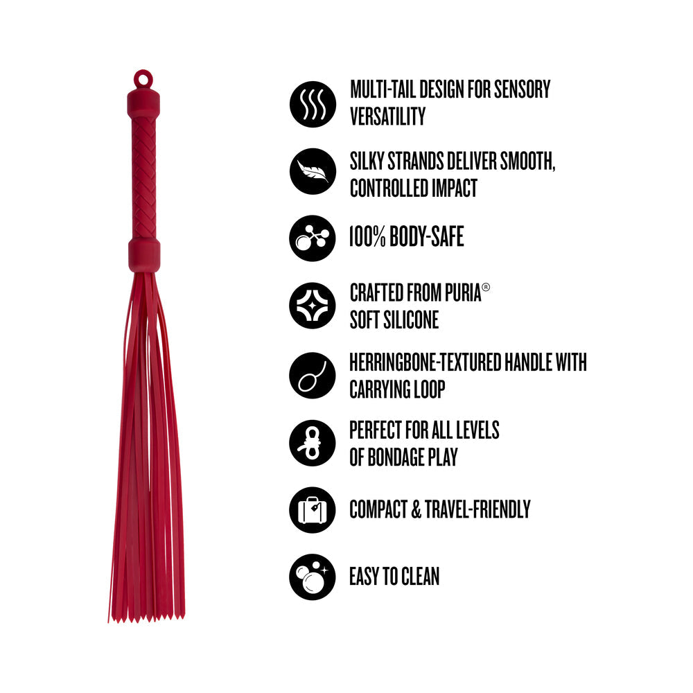 Temptasia Ardor Flogger-Red