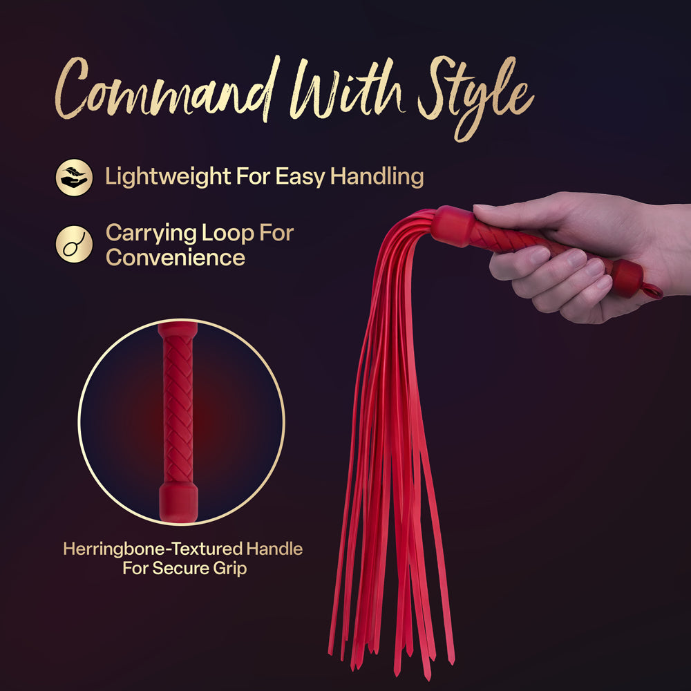 Temptasia Ardor Flogger-Red