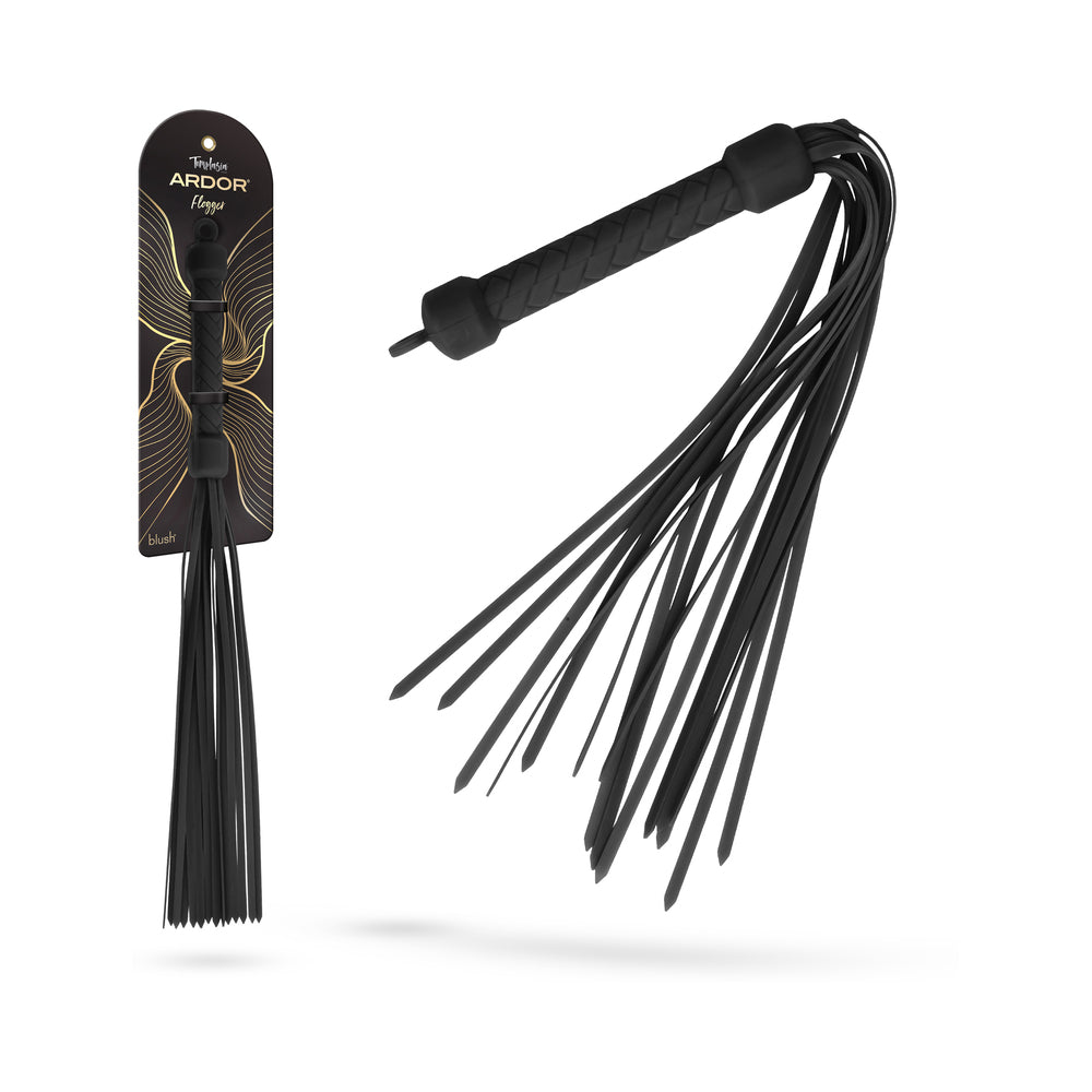 Temptasia Ardor Flogger-Black