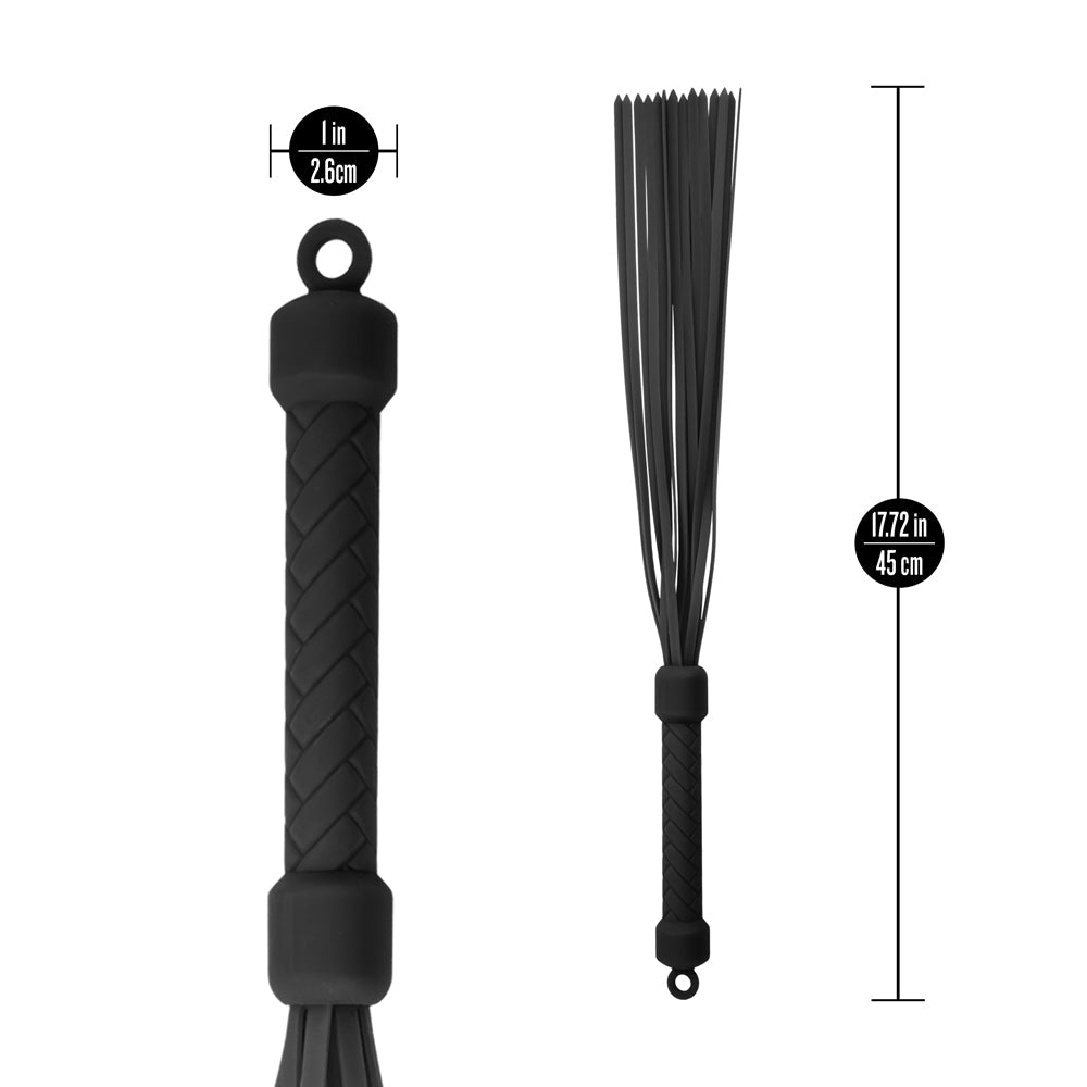 Temptasia Ardor Flogger-Black