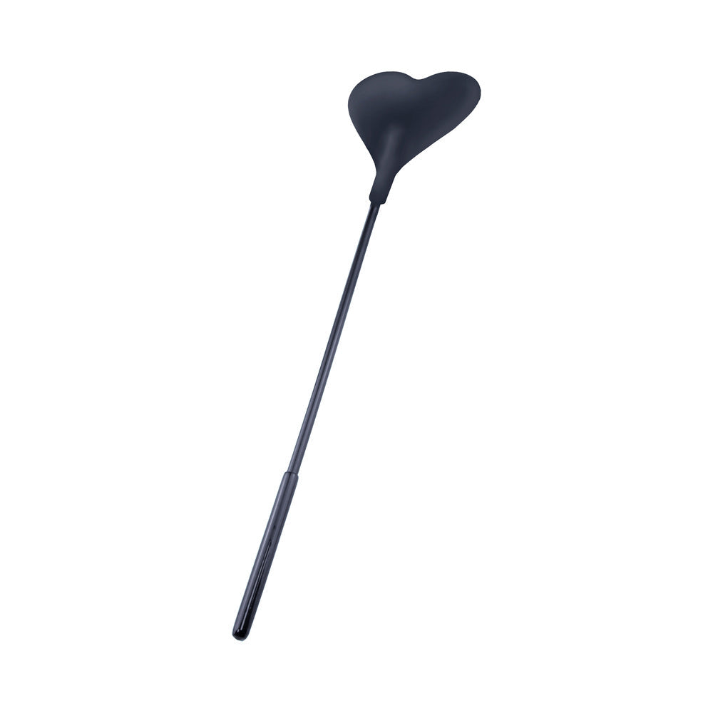 Temptasia Ardor Heart Crop-Black