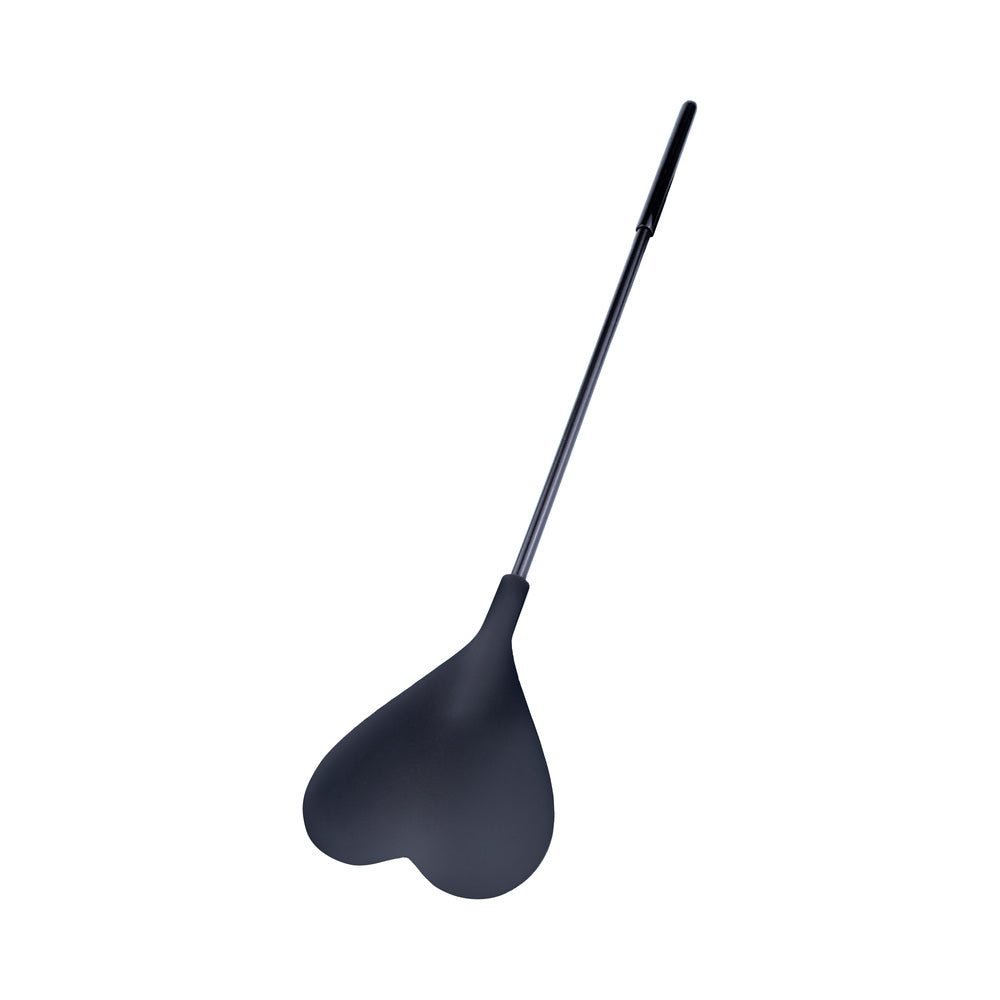 Temptasia Ardor Heart Crop-Black