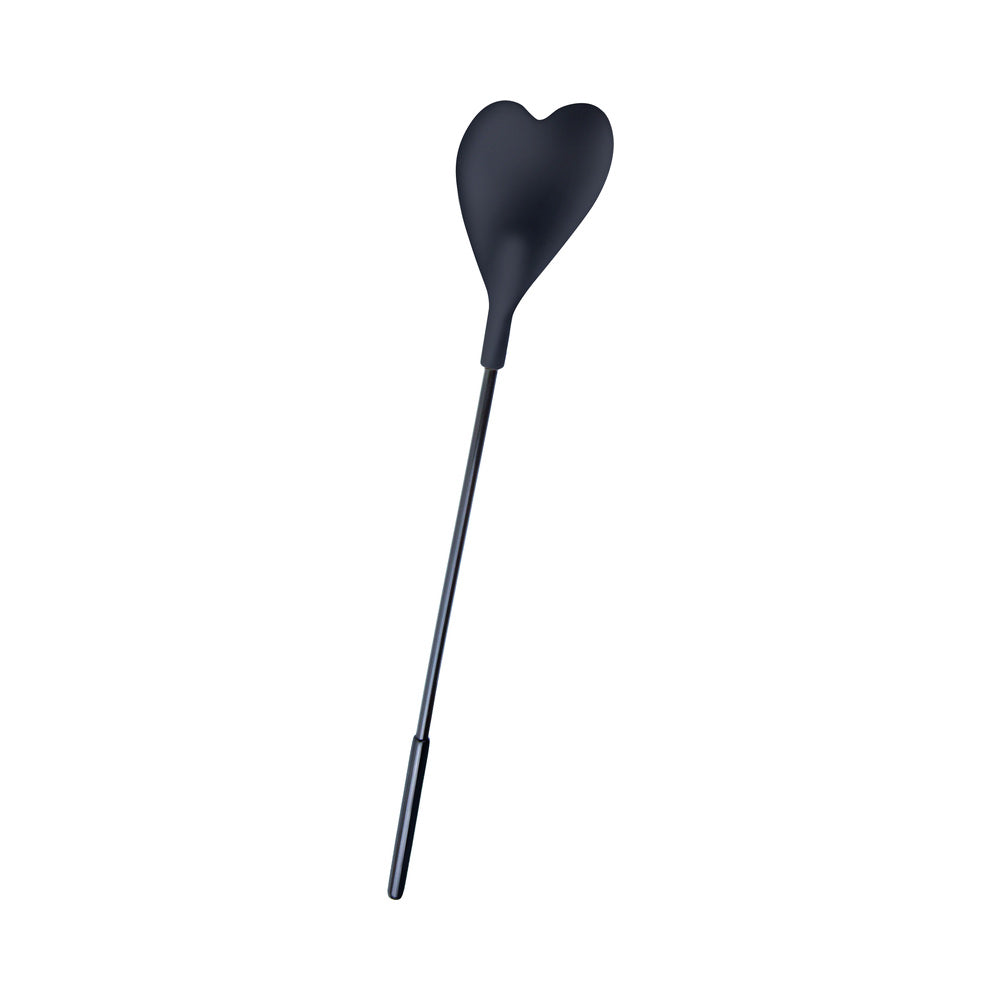 Temptasia Ardor Heart Crop-Black