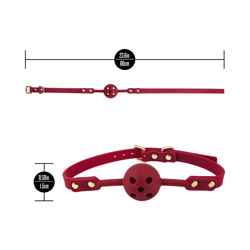 Temptasia Ardor Ball Gag-Red