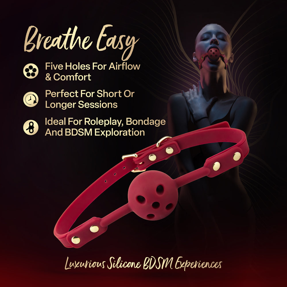 Temptasia Ardor Ball Gag-Red