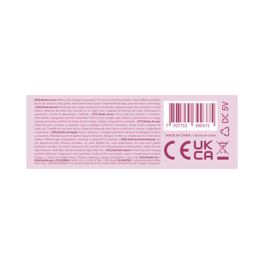 Camtoyz Pro Whisper Panty Vibe - Pink