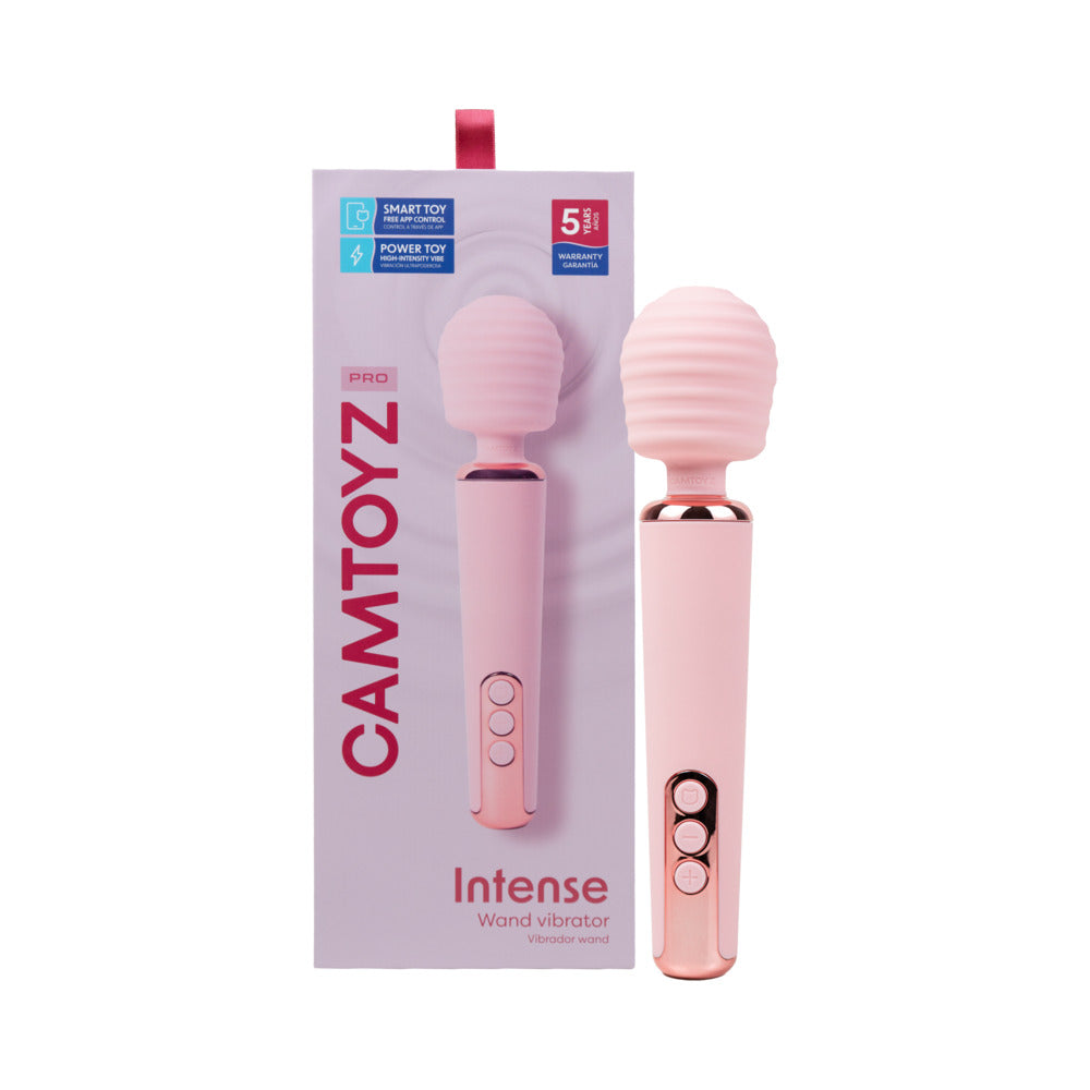Camtoyz Pro Intense Wand Vibrator - Pink